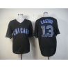 Cheap Starlin Castro Cubs Jersey From China #13 Black Fashion