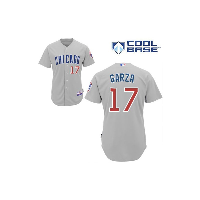 Cheap Matt Garza Cubs Jersey From China #17 Grey