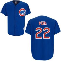 Cheap Carlos Pena Cubs Jersey From China #22 Blue