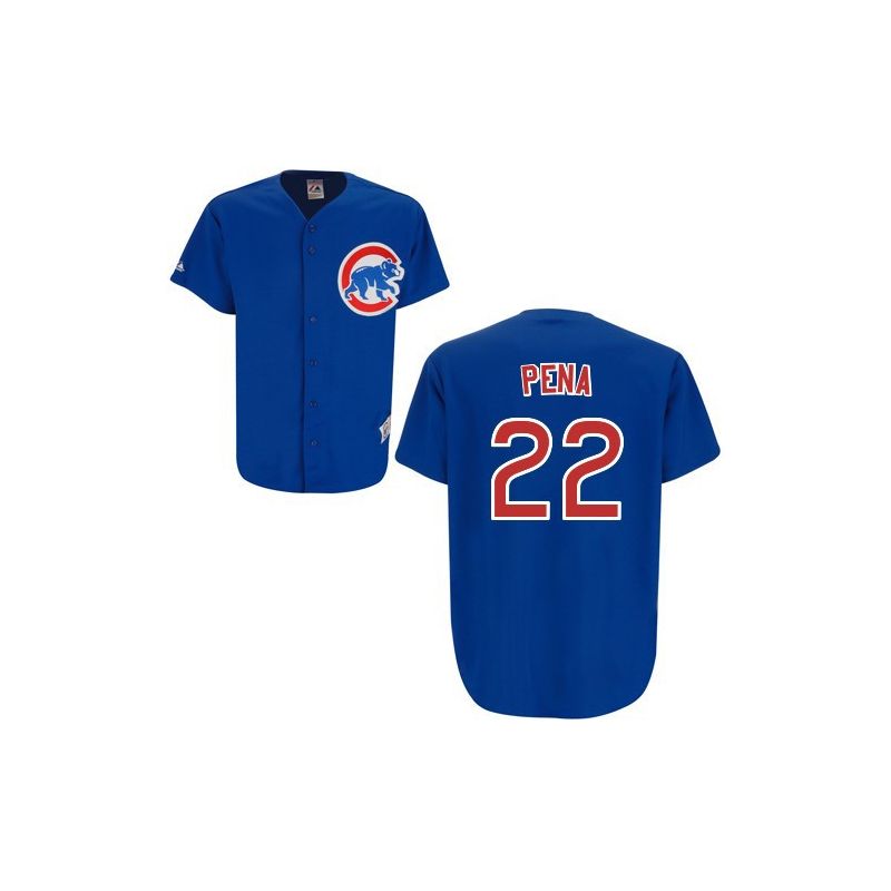 Cheap Carlos Pena Cubs Jersey From China #22 Blue