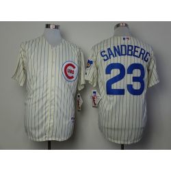 Cheap Ryne Sandberg Cubs Jersey From China #23 Cream 1969 Turn Back the Clock