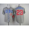 Cheap Ryne Sandberg Cubs Jersey From China #23 Grey 2014 new