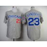 Cheap Ryne Sandberg Cubs Jersey From China #23 Grey throwback 1990