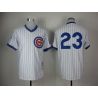 Cheap Ryne Sandberg Cubs Jersey From China #23 White 1988 Turn Back the Clock