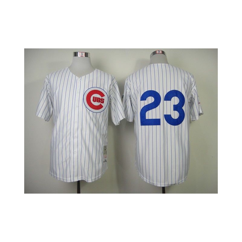 Cheap Ryne Sandberg Cubs Jersey From China #23 White throwback 1984