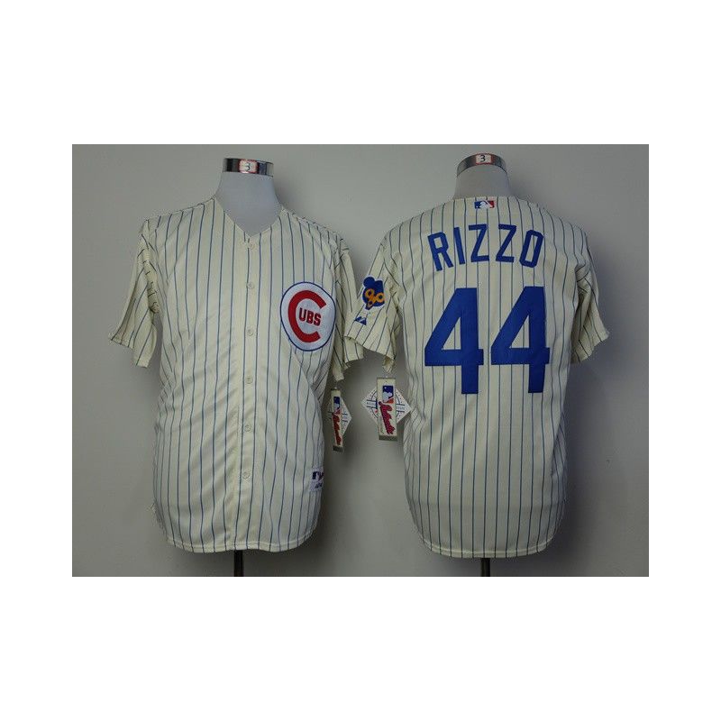 Cheap Anthony Rizzo Cubs Jersey From China #44 Cream 1969 Turn Back the Clock