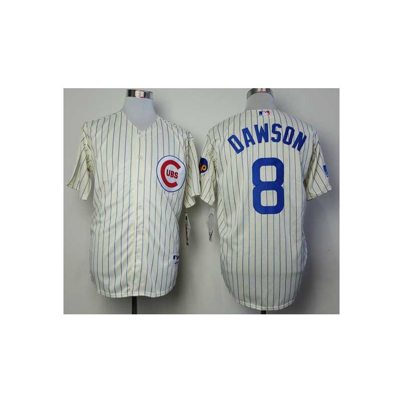 Cheap Andre Dawson Cubs Jersey From China #8 Cream 1969 Turn Back the Clock