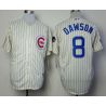 Cheap Andre Dawson Cubs Jersey From China #8 Cream 1969 Turn Back the Clock