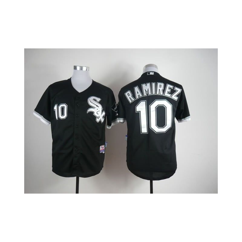 Cheap Alexei Ramirez White Sox Jersey From China #10 Black