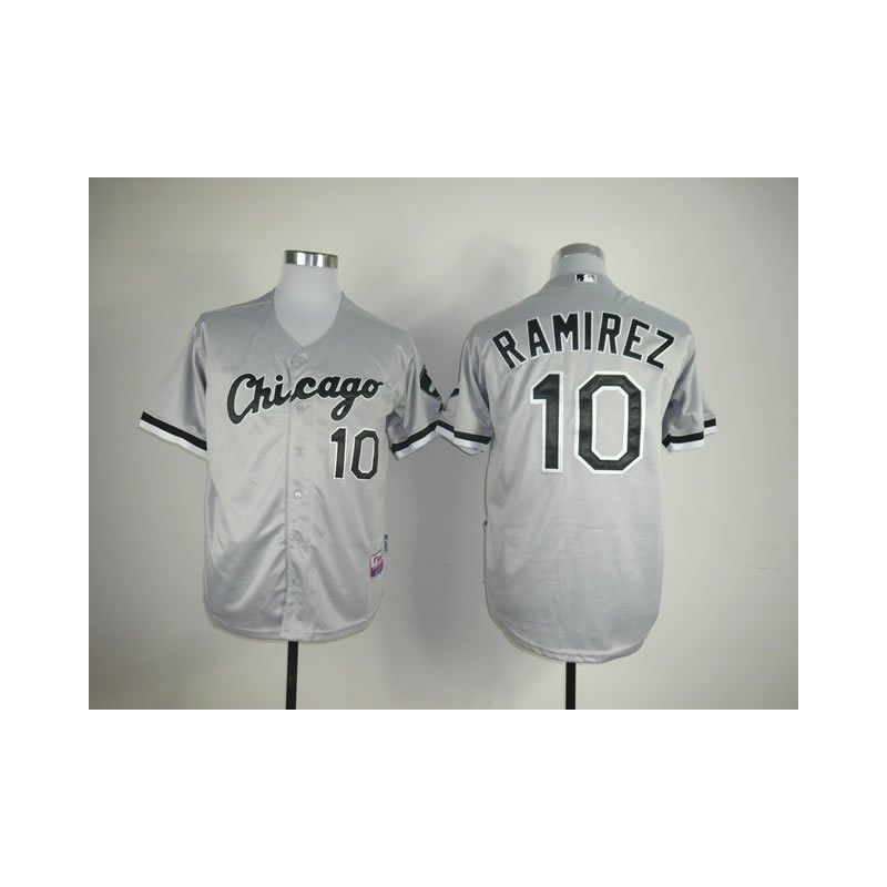 Cheap Alexei Ramirez White Sox Jersey From China #10 Grey