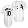 Cheap Alexei Ramirez White Sox Jersey From China #10 White Black Stripe