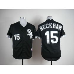 Cheap Gordon Beckham White Sox Jersey From China #15 Black