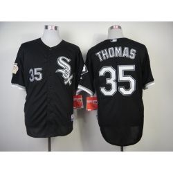 Cheap Frank Thomas White Sox Jersey From China #35 Black 75th