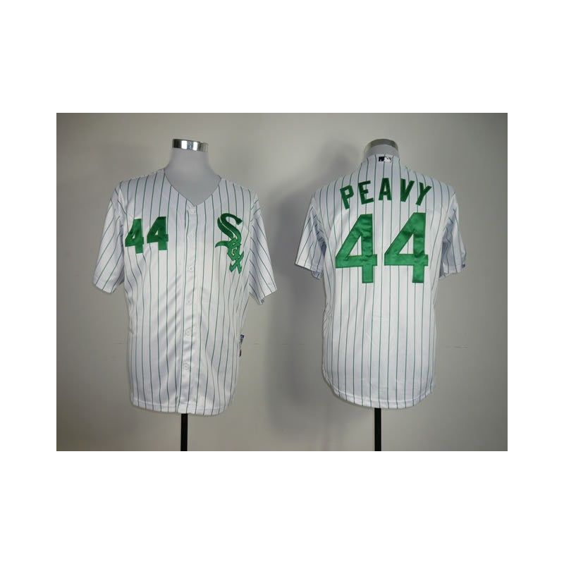 Cheap Jake Peavy White Sox Jersey From China #44 White Green Stripe Cheap Jake Peavy White Sox Jersey From China #44 White Green Stripe