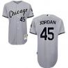 Cheap Michael Jordan White Sox Jersey From China #45 Grey