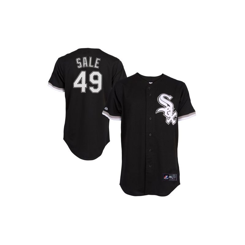 Cheap Chris Sale White Sox Jersey From China #49 Black