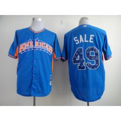 Cheap Chris Sale White Sox Jersey From China #49 Blue 2013 All-Star