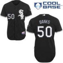 Cheap John Danks White Sox Jersey From China #50 Black