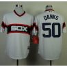 Cheap John Danks White Sox Jersey From China #50 White Alternate