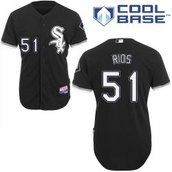 Cheap Alex Rios White Sox Jersey From China #51 Black