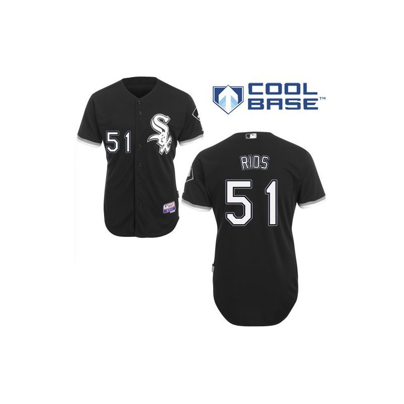 Cheap Alex Rios White Sox Jersey From China #51 Black Cheap Alex Rios White Sox Jersey From China #51 Black