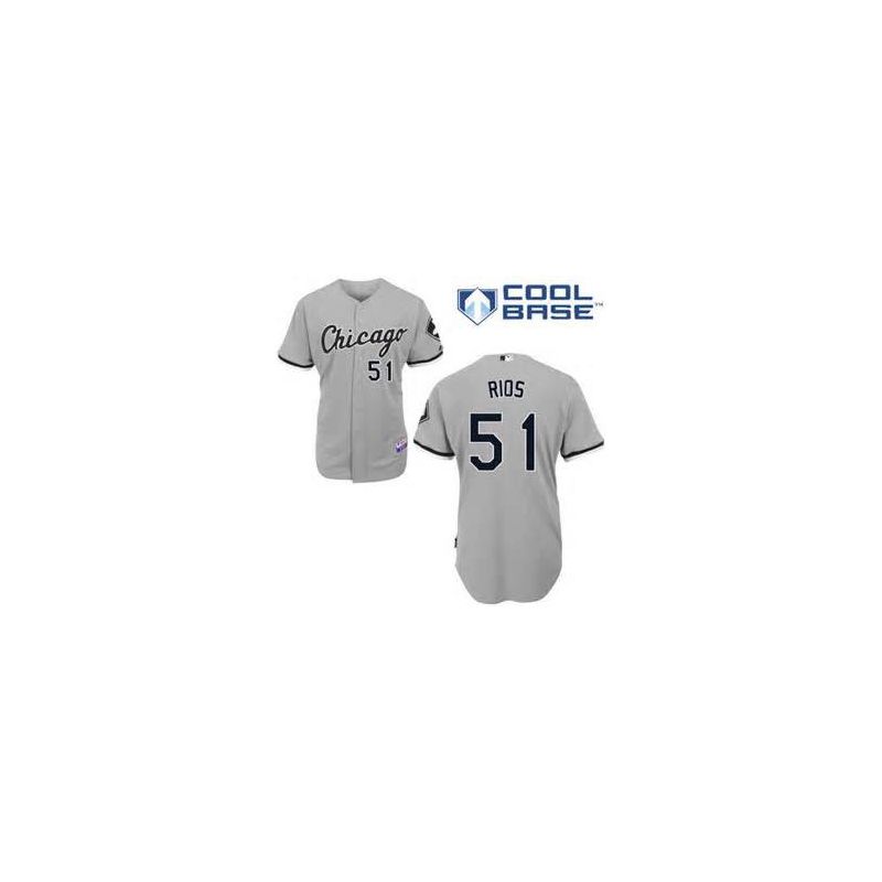 Cheap Alex Rios White Sox Jersey From China #51 Grey Cheap Alex Rios White Sox Jersey From China #51 Grey