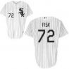 Cheap Carlton Fisk White Sox Jersey From China #72 White