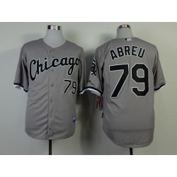 Cheap Jose Abreu White Sox Jersey From China #79 Grey