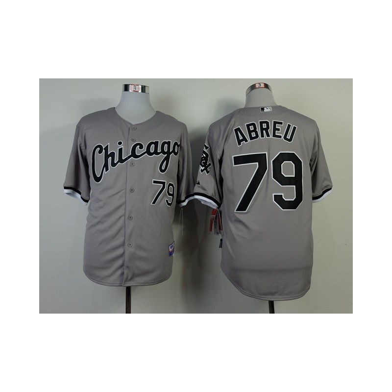 Cheap Jose Abreu White Sox Jersey From China #79 Grey