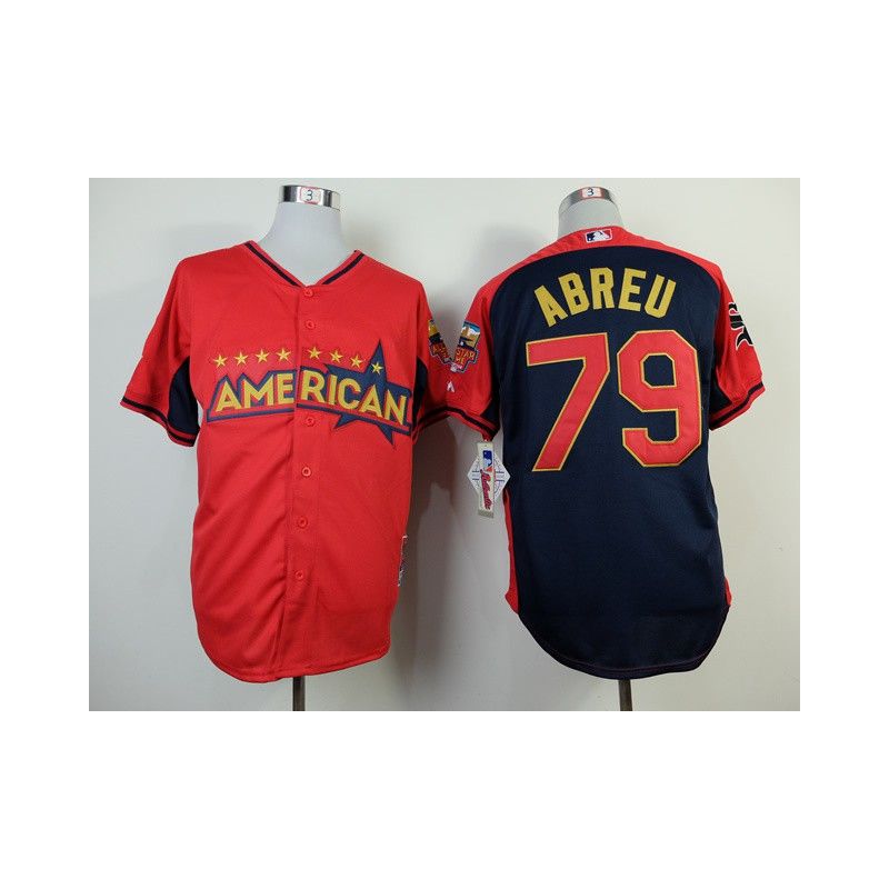 Cheap Jose Abreu White Sox Jersey From China #79 Red-Blue American League