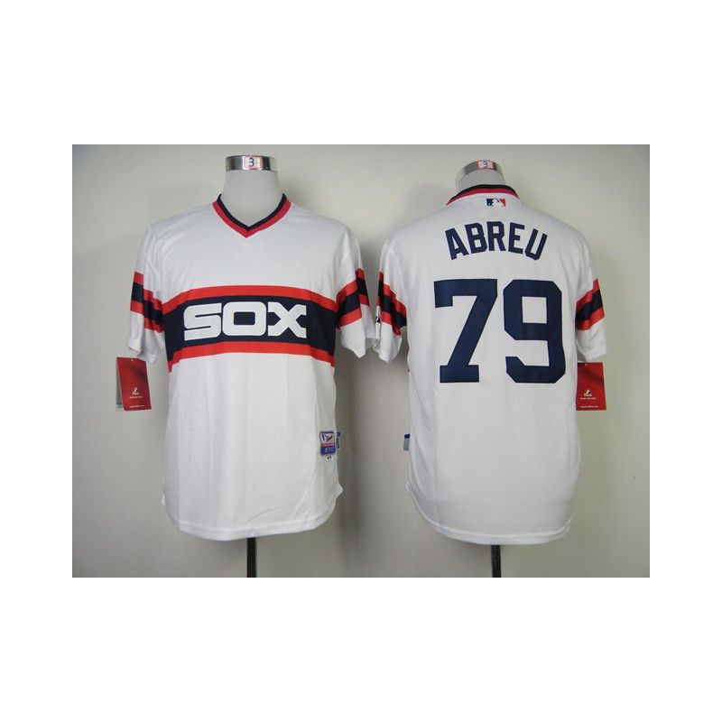 Cheap Jose Abreu White Sox Jersey From China #79 White Alternate