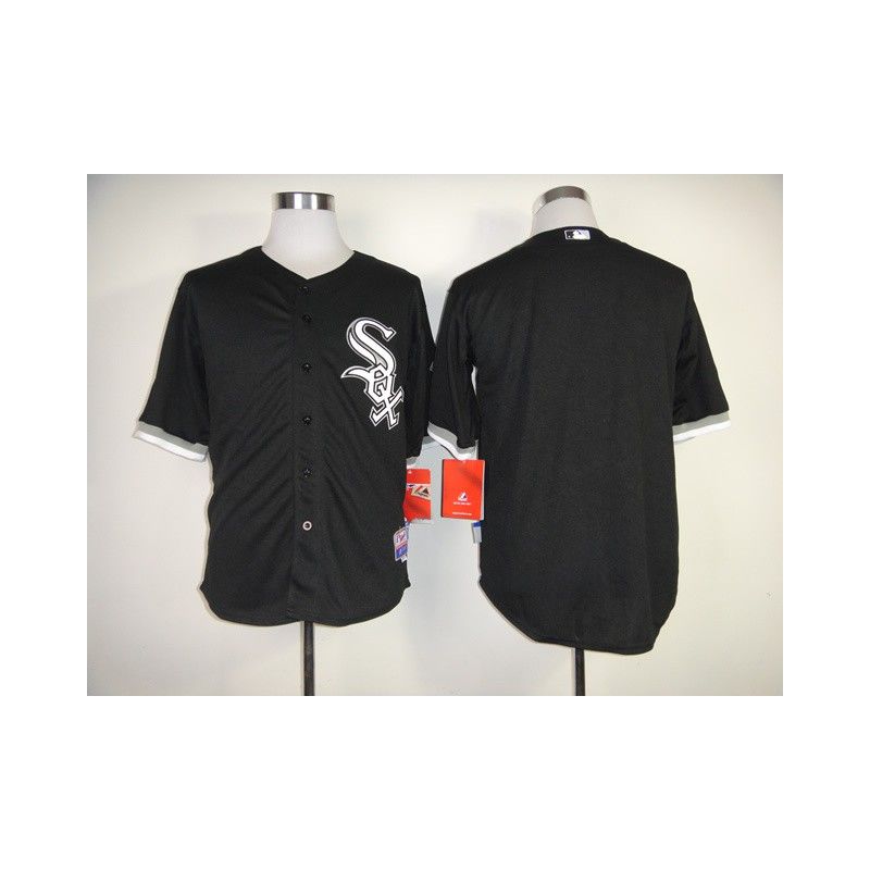 Cheap White Sox Jersey From China Black Blank