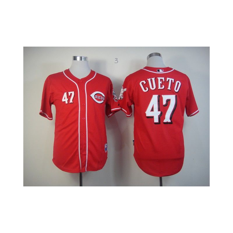 Cheap Johnny Cueto Reds Jersey From China #47 Red Cheap Johnny Cueto Reds Jersey From China #47 Red