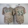 Cheap Mat Latos Reds Jersey From China #55 Camo