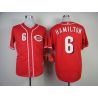 Cheap Billy Hamilton Reds Jersey From China #6 Red