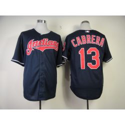 Cheap Asdrubal Cabrera Indians Jersey From China #13 Blue