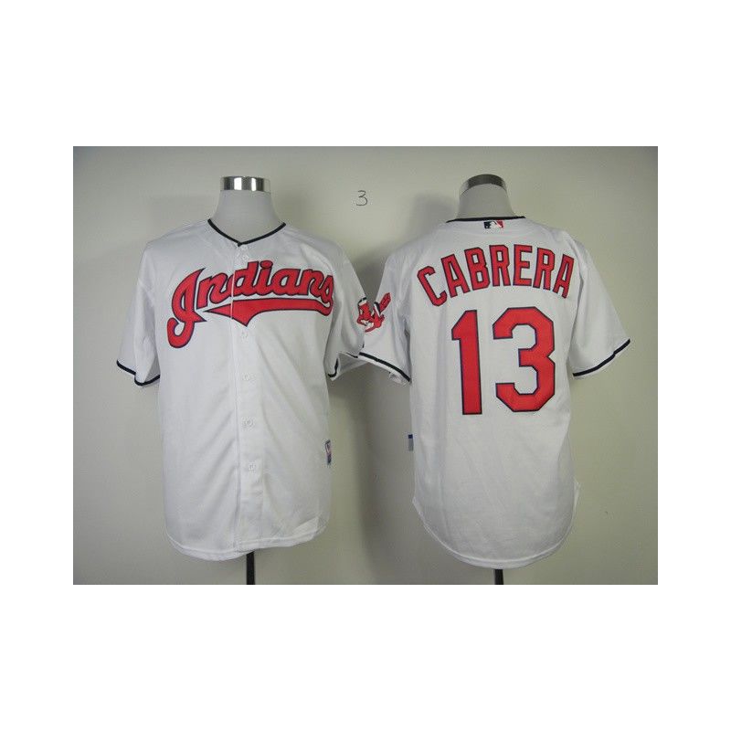 Cheap Asdrubal Cabrera Indians Jersey From China #13 White Cheap Asdrubal Cabrera Indians Jersey From China #13 White