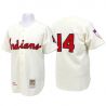 Cheap Larry Doby Indians Jersey From China #14 Cream throwback 1951
