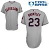 Cheap Michael Brantley Indians Jersey From China #23 Grey