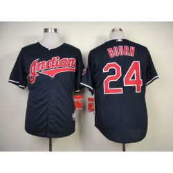 Cheap Michael Bourn Indians Jersey From China #24 Blue