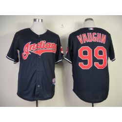 Cheap Ricky Vaughn Indians Jersey From China #99 Blue