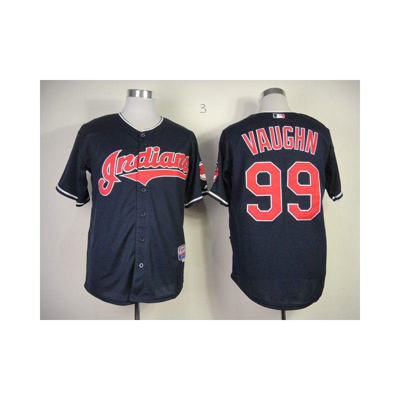 Cheap Ricky Vaughn Indians Jersey From China #99 Blue Cheap Ricky Vaughn Indians Jersey From China #99 Blue