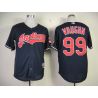 Cheap Ricky Vaughn Indians Jersey From China #99 Blue