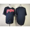 Cheap Indians Jersey From China Blue Blank