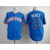 Cheap Salvador Perez Royals Jersey From China #13 Blue 2013 All-Star