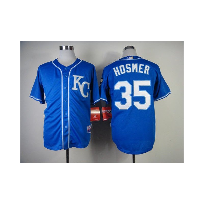 Cheap Eric Hosmer Royals Jersey From China #35 Blue 2014 new