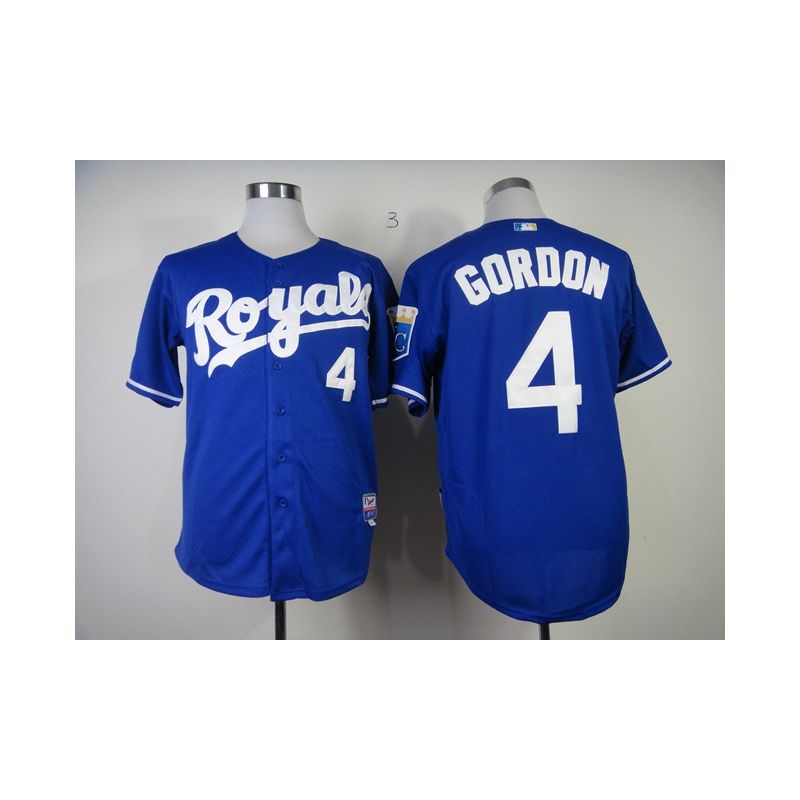 Cheap Alex Gordon Royals Jersey From China #4 Blue