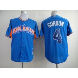 Cheap Alex Gordon Royals Jersey From China #4 Blue 2013 All-Star