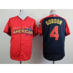 Cheap Alex Gordon Royals Jersey From China #4 Red-Blue American League