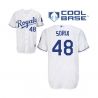 Cheap Joakim Soria Royals Jersey From China #48 White